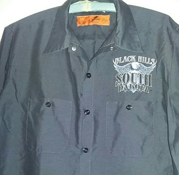 HARLEY DAVIDSON SHIRT Black Hills Mount Rushmore r - Picture 2 of 6